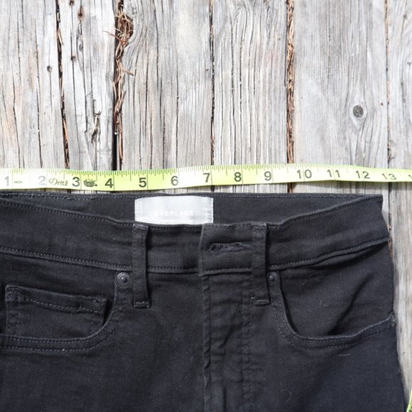 Everlane Black Authentic Stretch High Rise Skinny Jeans 26 - Picture 8 of 10